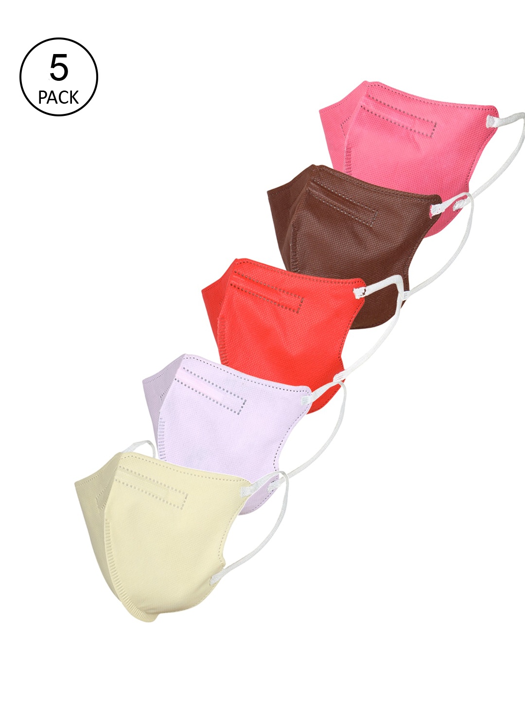 

FROGGY Kids Pack Of 5 Assorted 5-Ply N95 Masks