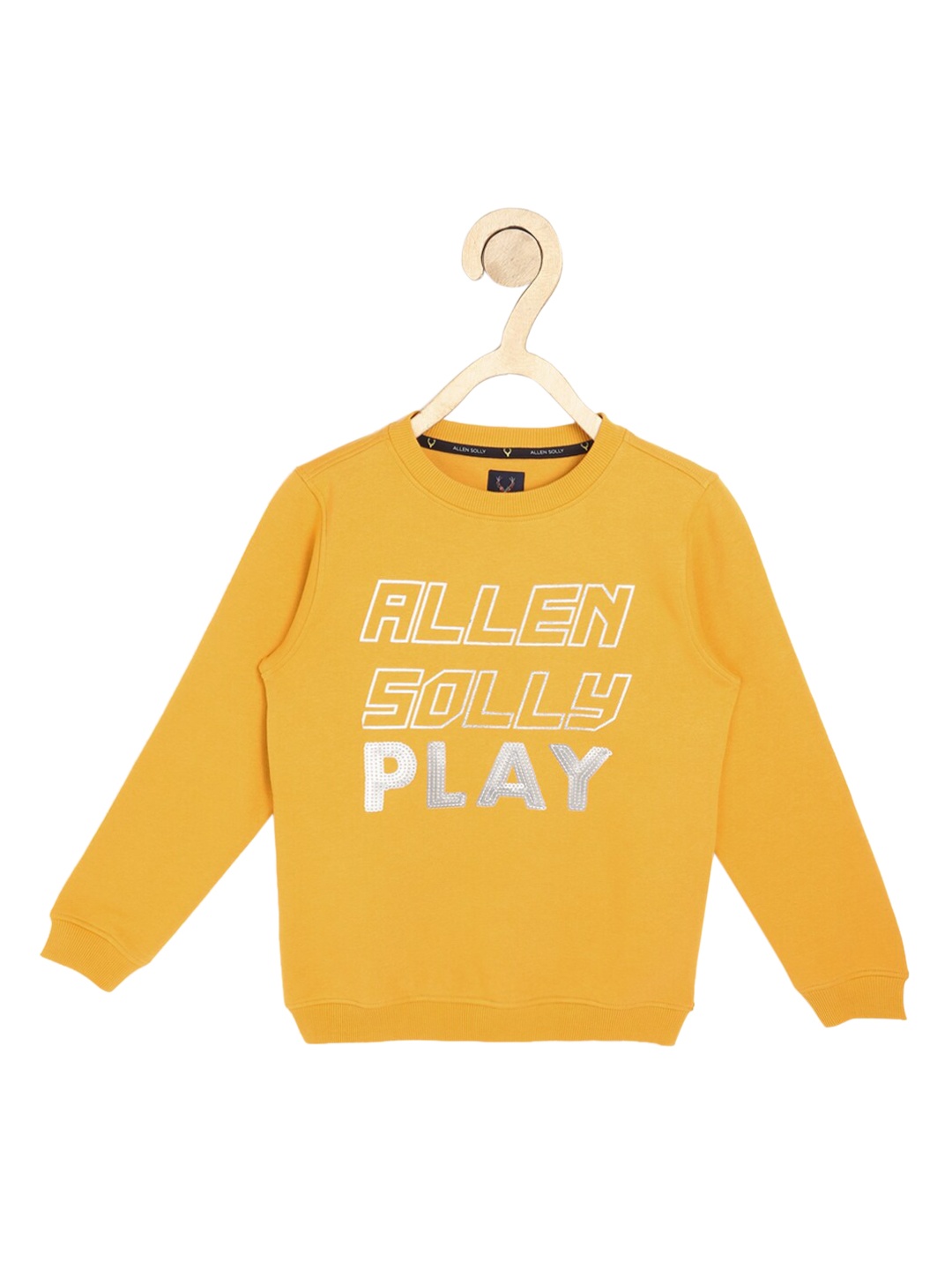 

Allen Solly Junior Boys Yellow Typography Printed Sweatshirt