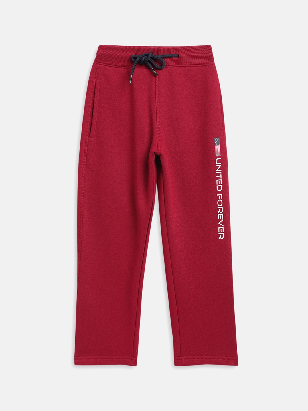 

Octave Boys Red Solid Cotton Track Pants