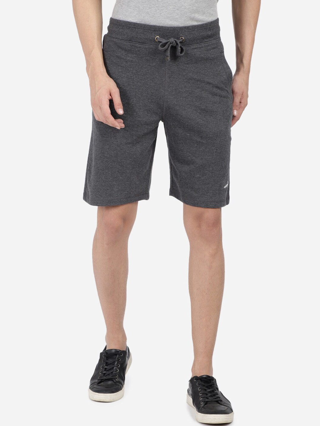 

Crocodile Men Grey Regular Shorts