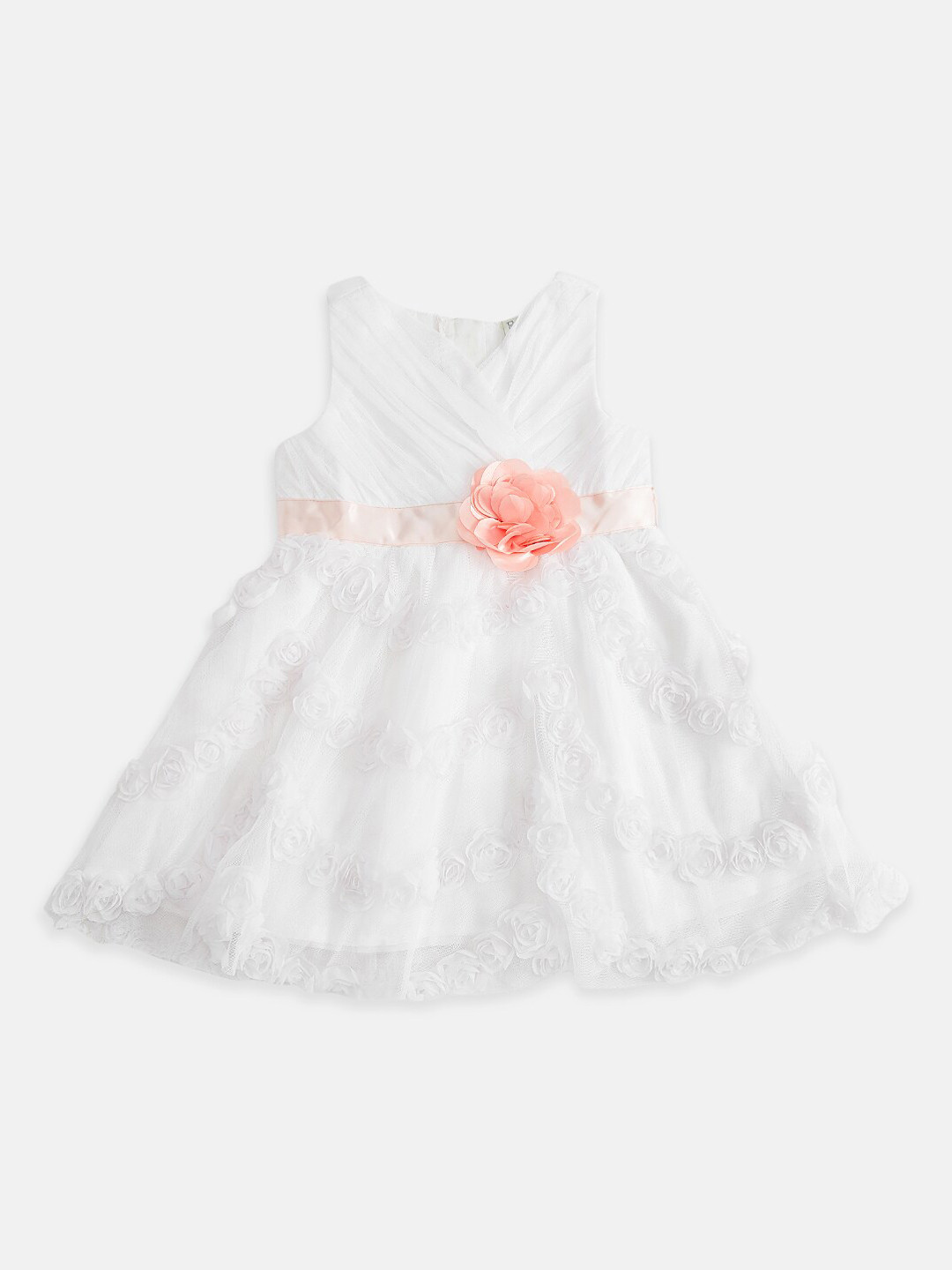 

Pantaloons Baby Off White A-Line Dress