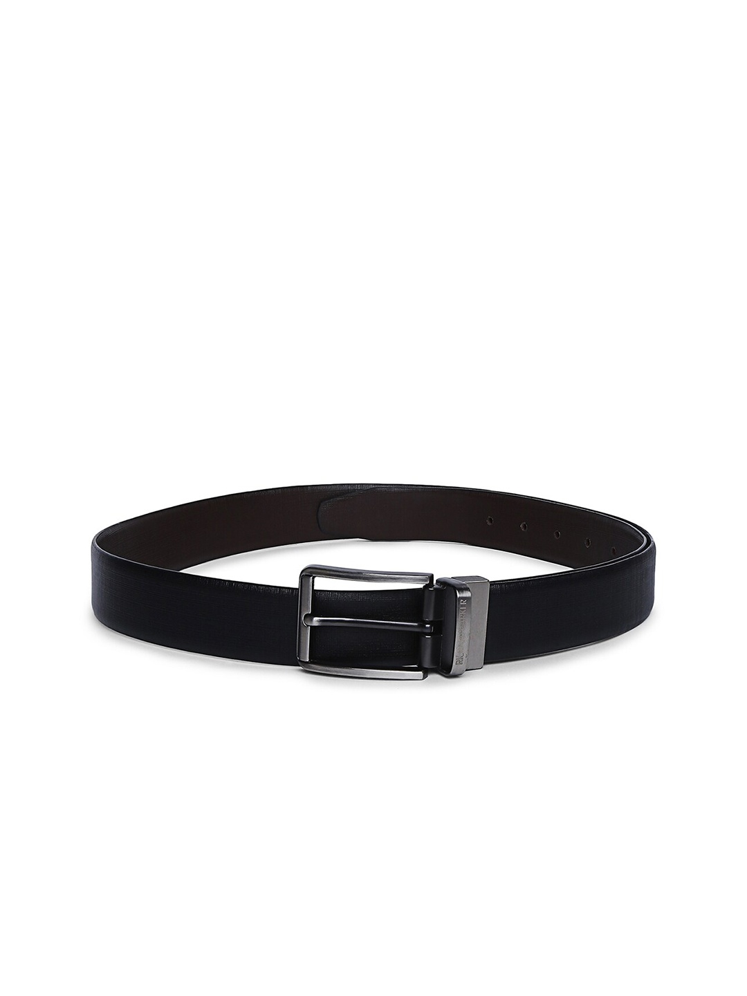 

RICHARD PARKER by Pantaloons Men Textured Leather Formal Belt, Black