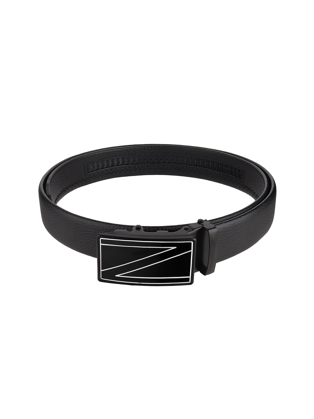 

Kastner Men Black Textured Formal Belt