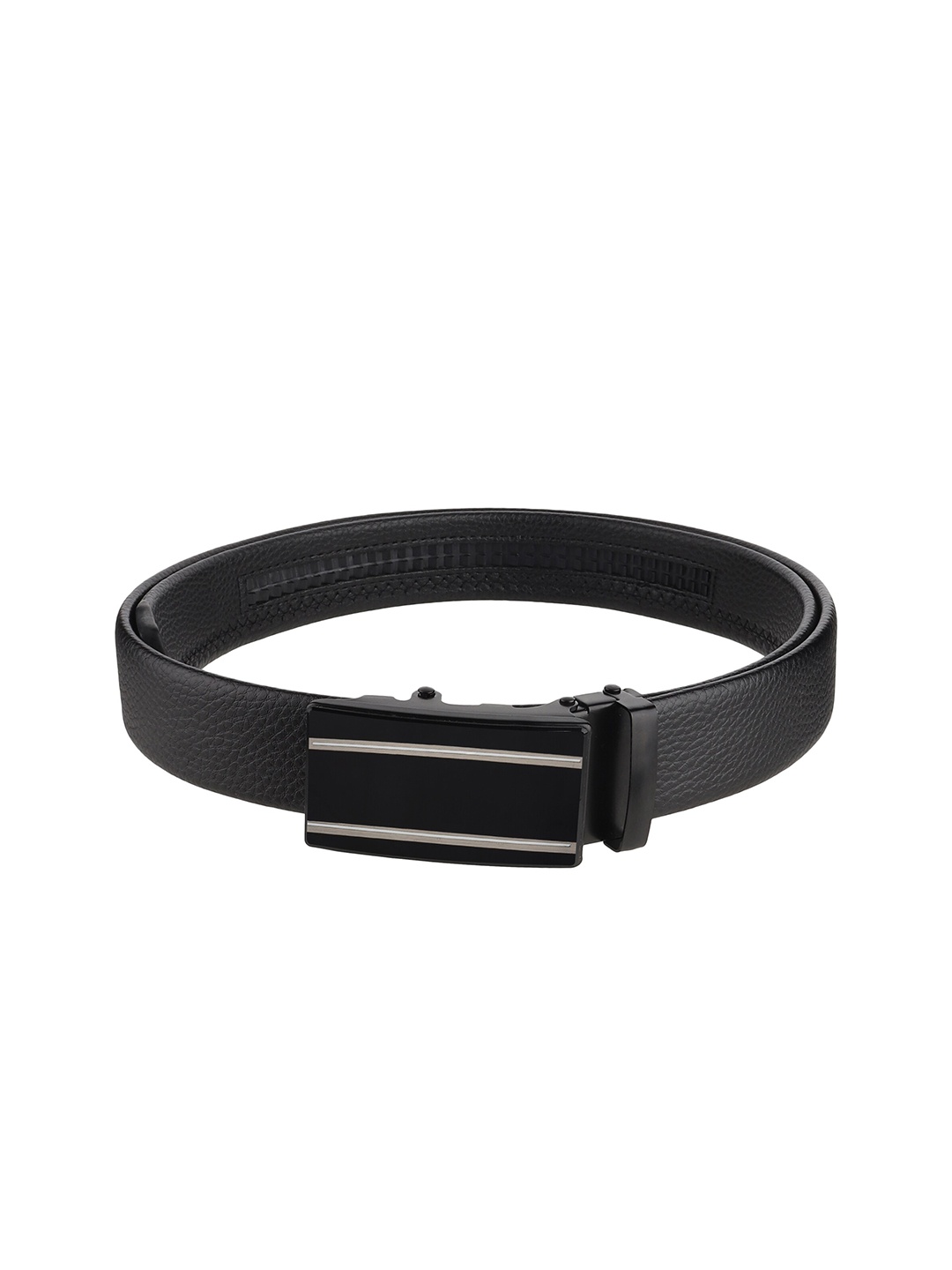 

Kastner Men Black Textured Formal Belt
