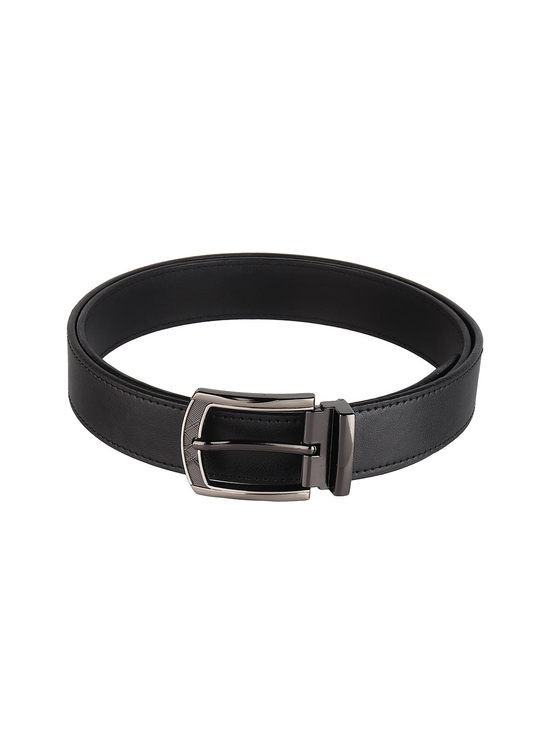 

Kastner Men Black Textured Formal Belt