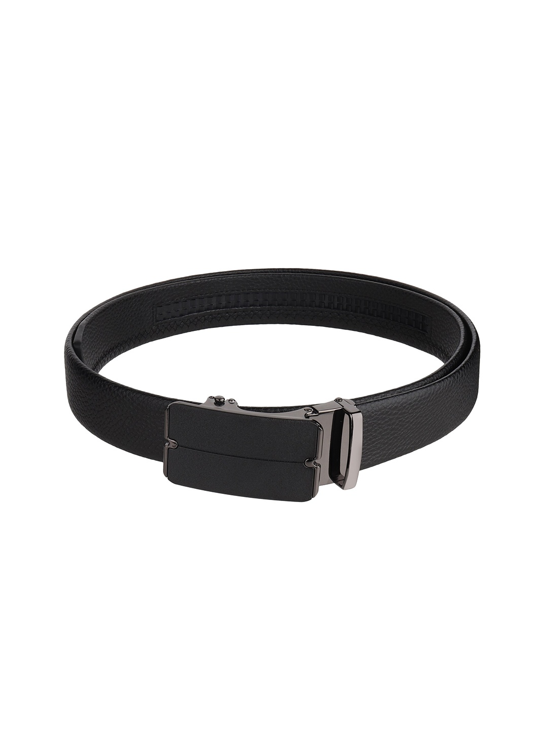 

Kastner Men Black Textured Synthetic Leather Casual Belt