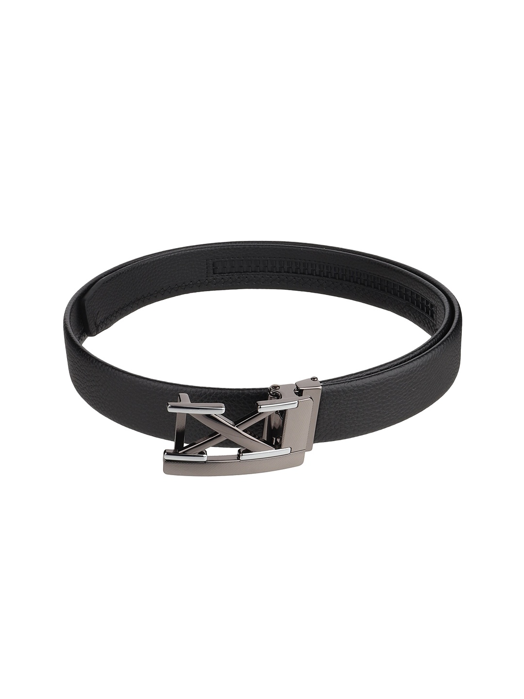 

Kastner Men Black Textured Formal Belt