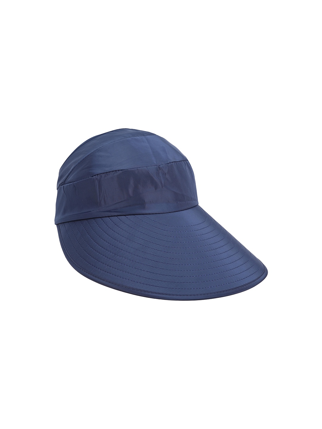 

FabSeasons Women Navy Blue Solid Sun Visor Cap