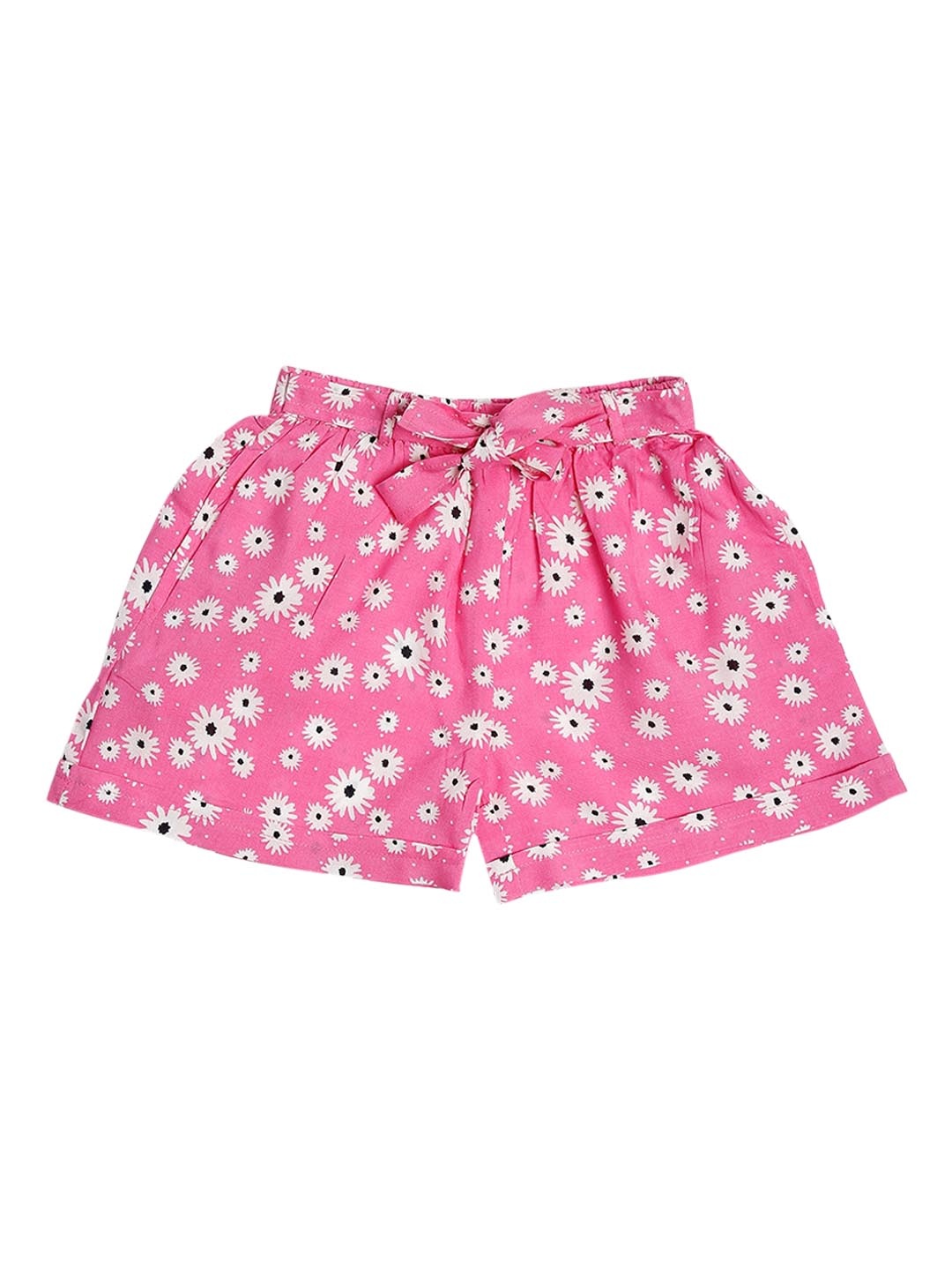 

Superminis Girls Printed Shorts, Pink