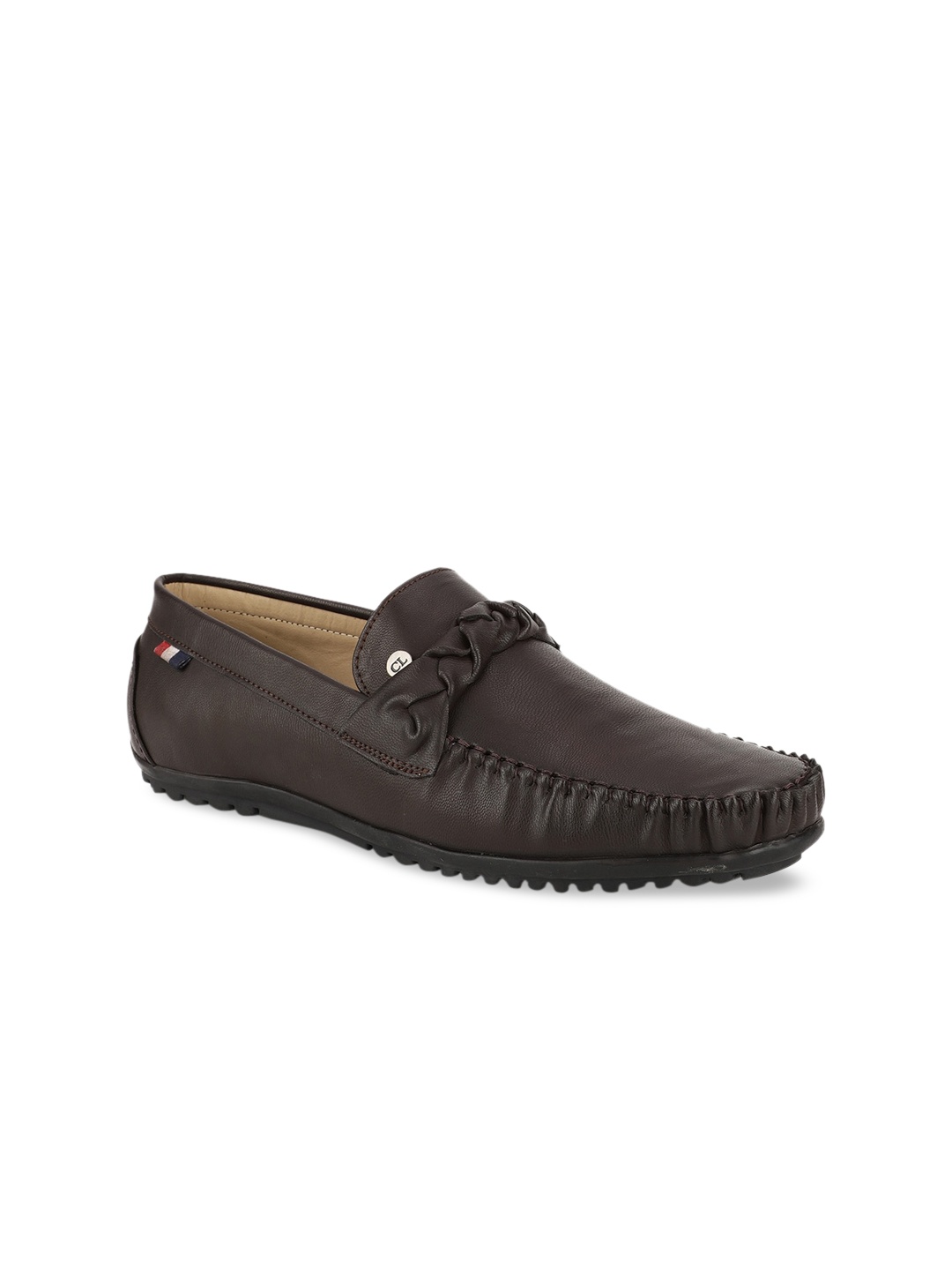 

Carlton London Men Lightweight Comfort Insole Penny Loafers, Brown