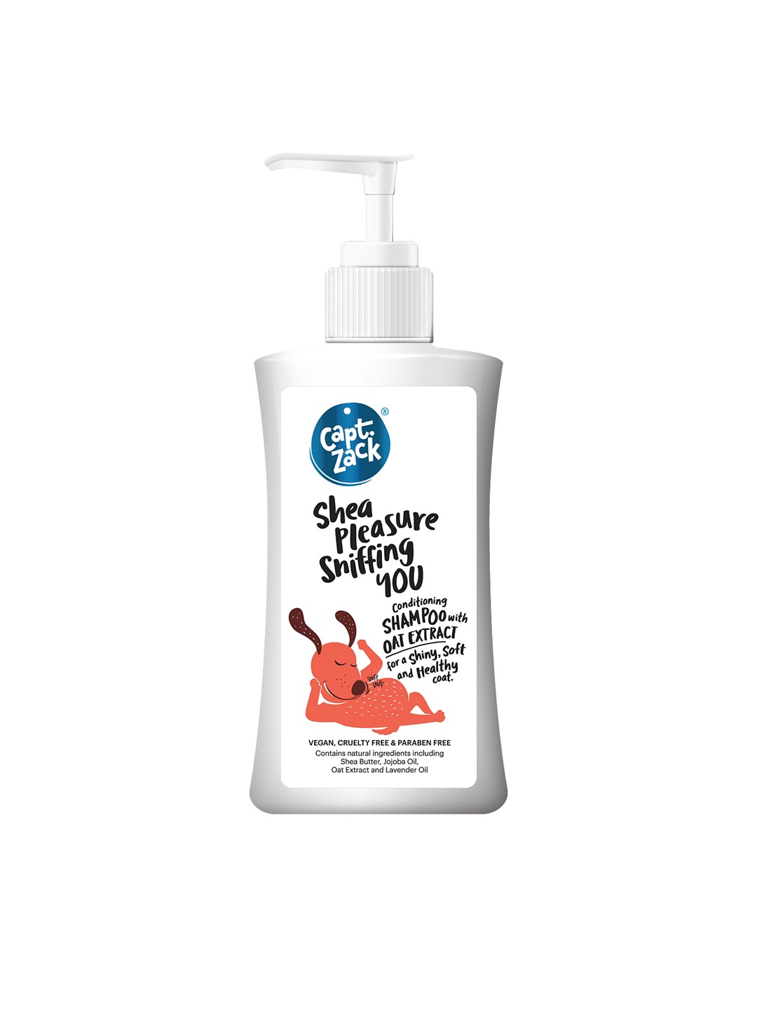 

Captain Zack Shea Pleasure Sniffing You Moisturizing Oatmeal Shampoo 500ml, White