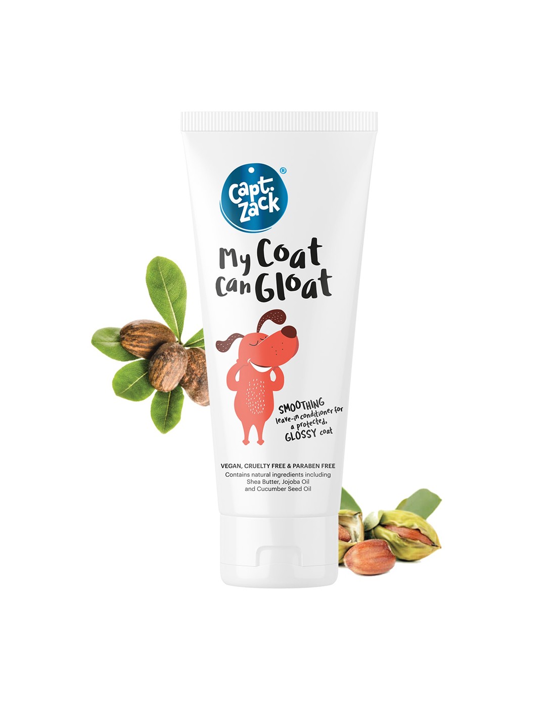 

Captain Zack White My Coat Can Gloat Leave-In Conditioner For Dogs 100ml