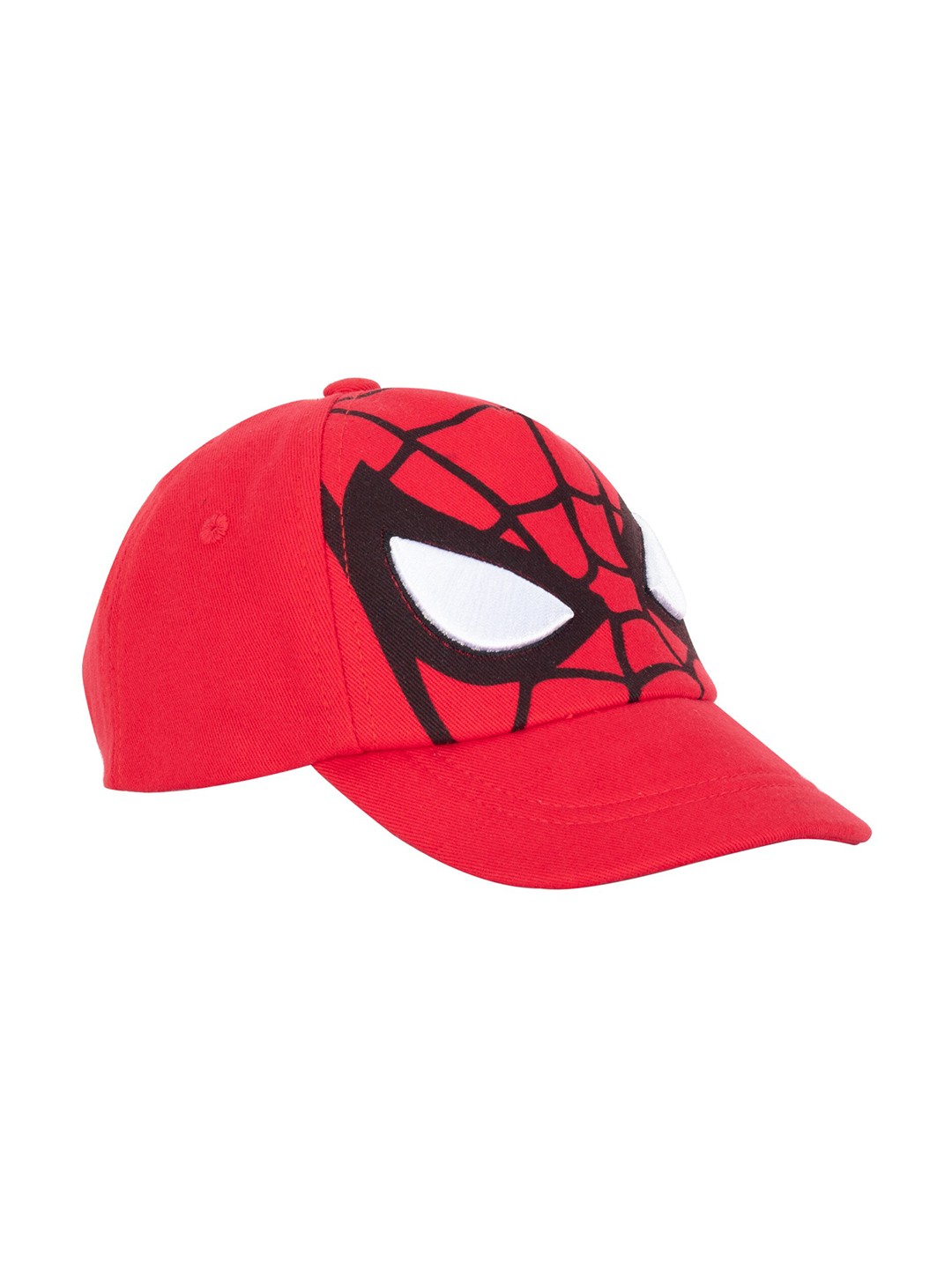 

Disney Boys Red & Black Spiderman Printed Snapback Cap