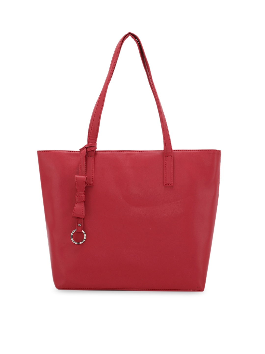 

Toteteca Pink PU Structured Shoulder Bag