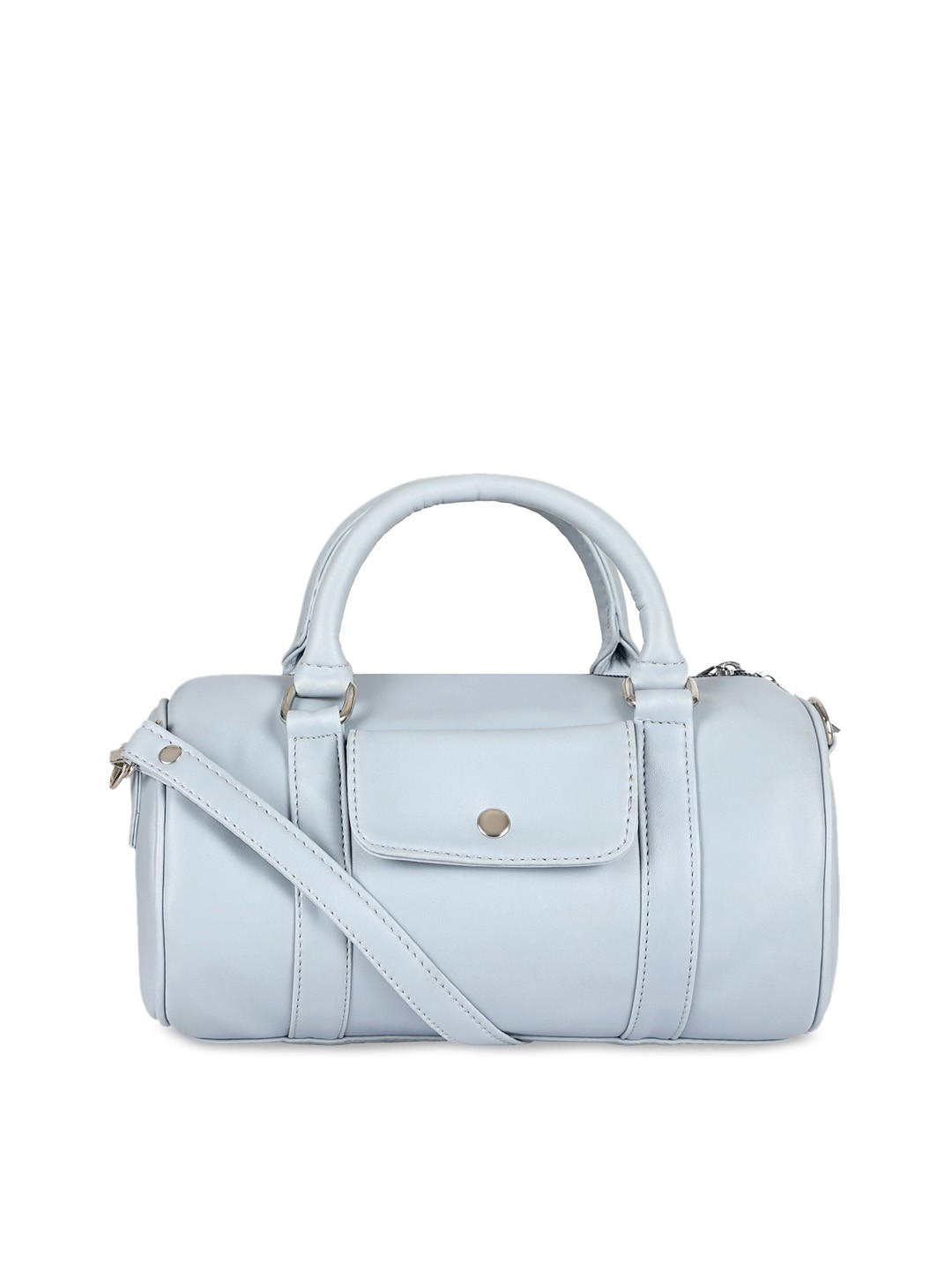 

Toteteca Blue PU Structured Sling Bag