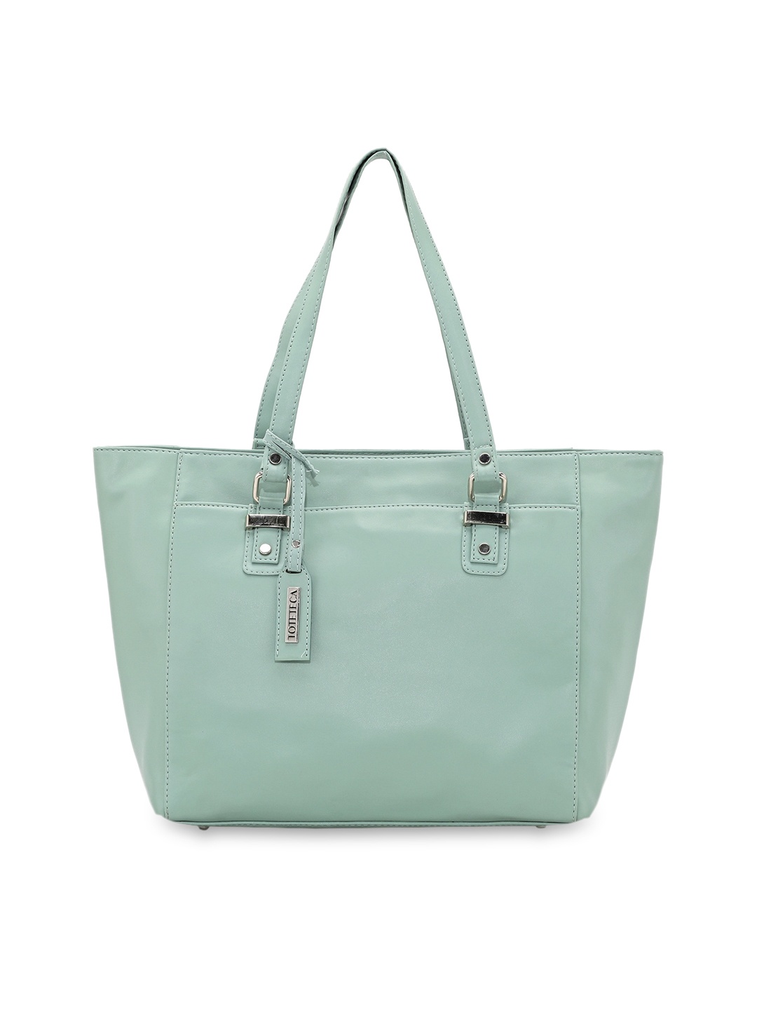 

Toteteca Women Sea Green PU Structured Shoulder Bag