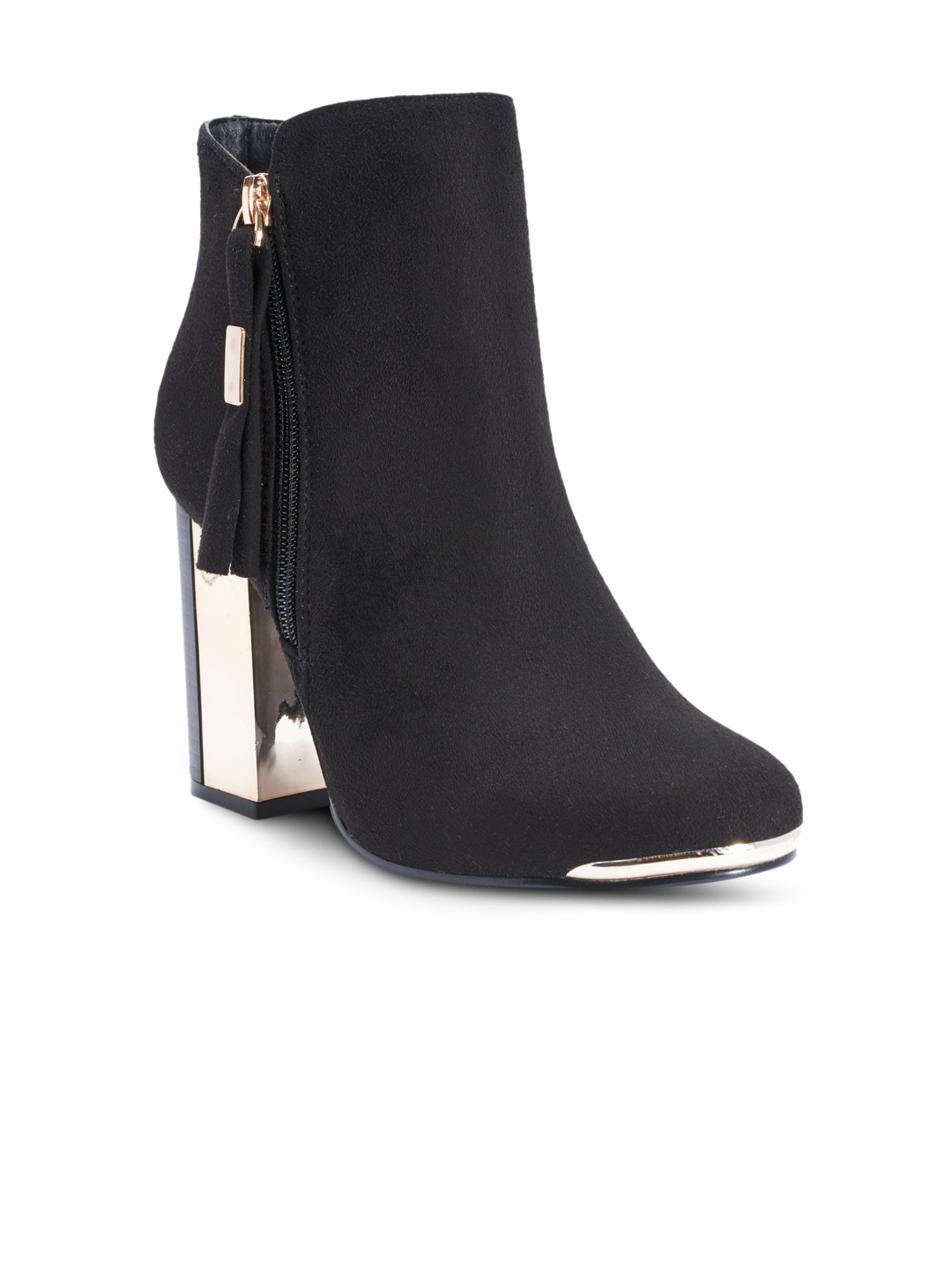 

Truffle Collection Women Black Heeled Boots