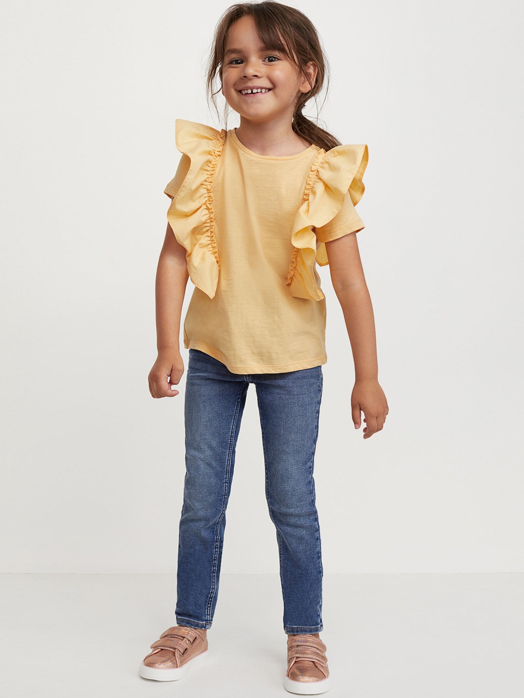 

H&M Girls Blue Super Soft Skinny Fit Jeans