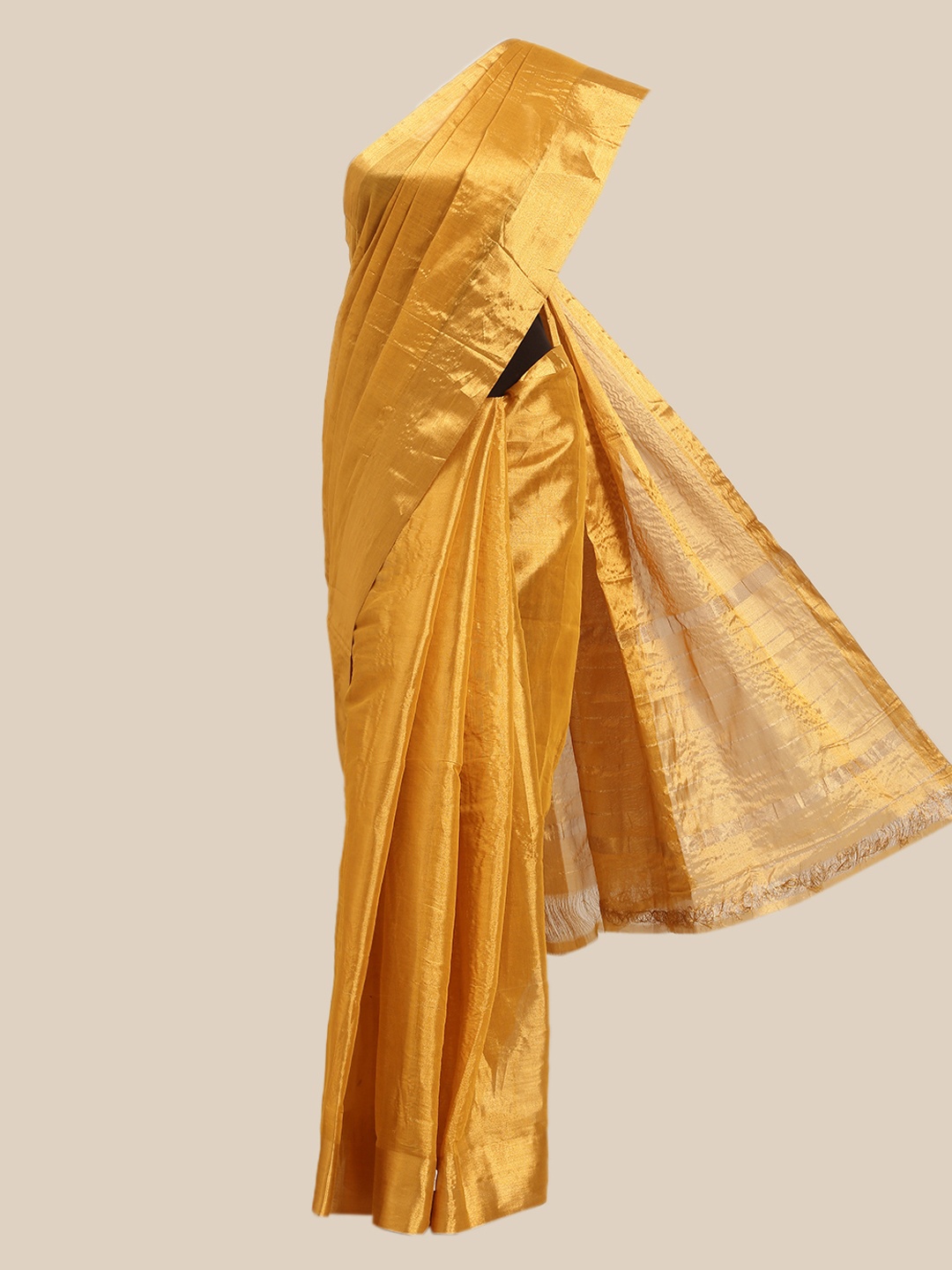 

The Chennai Silks Gold-Toned Pure Cotton Venkatgiri Saree