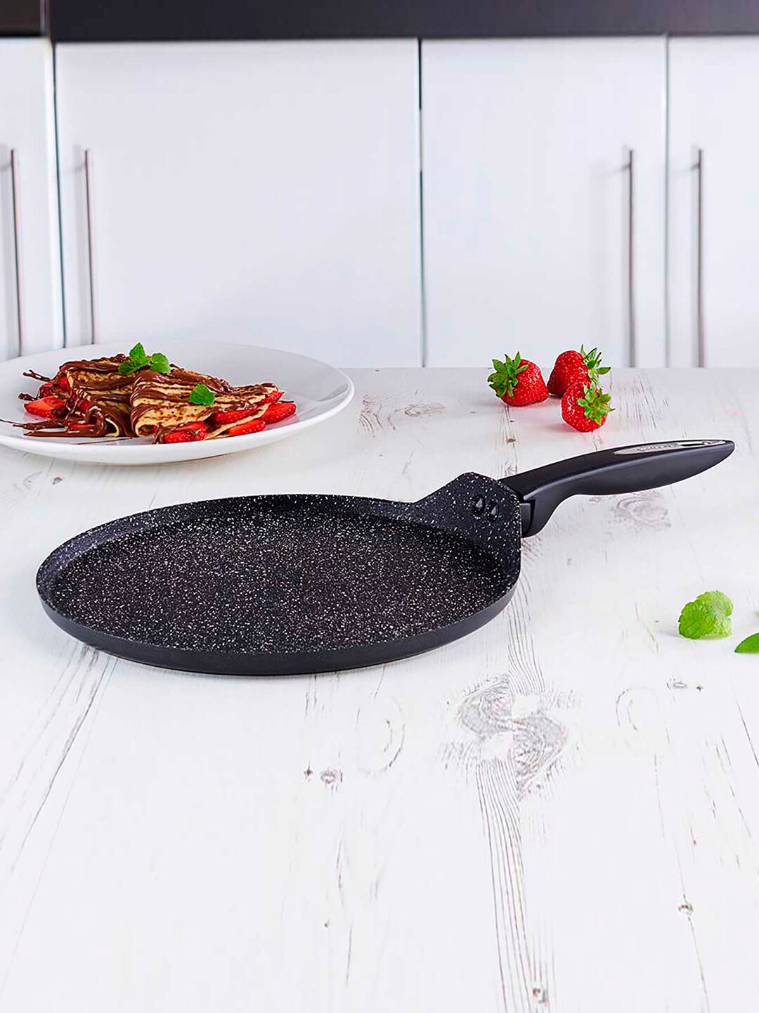 

Zyliss Dosa Tawa Pan with Induction Base, Black