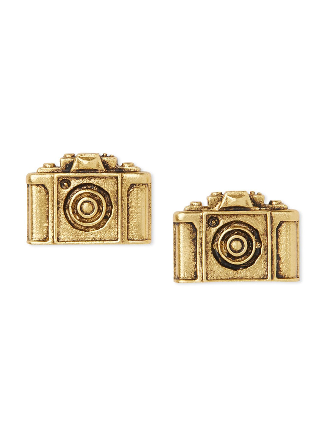 

Masaba Gold-Toned Contemporary Studs Earrings