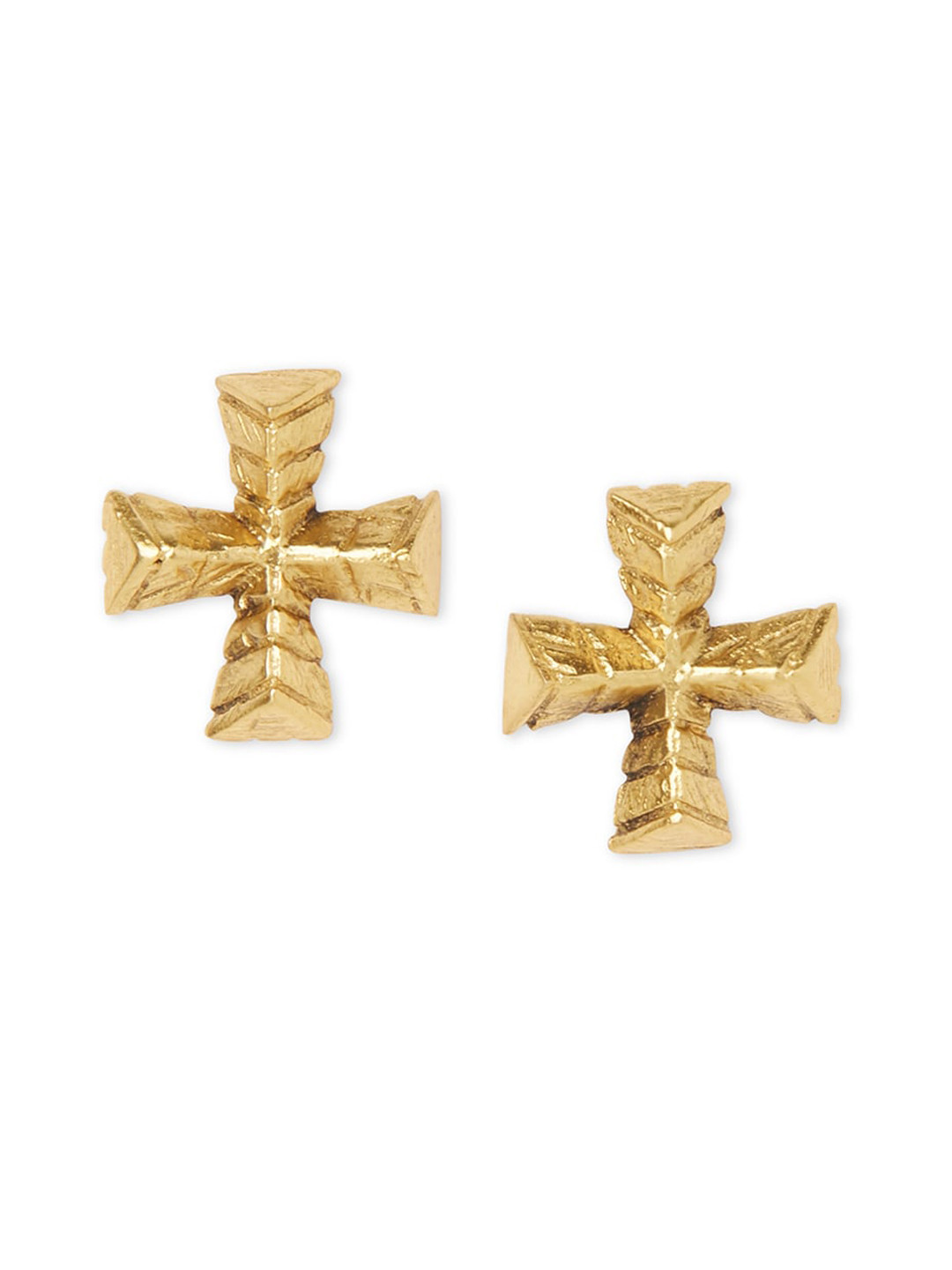 

Masaba Gold-Toned Contemporary Studs Earrings