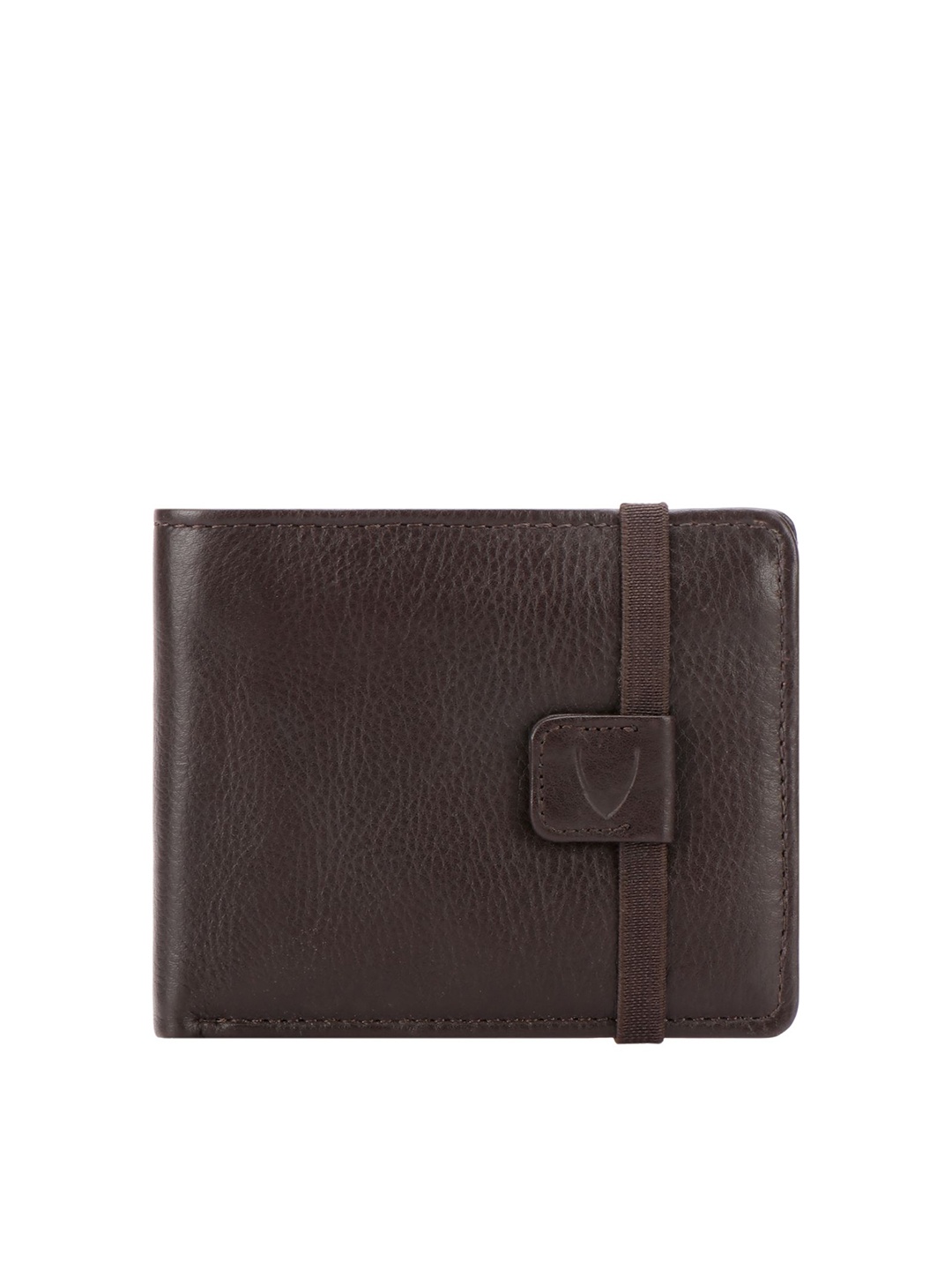 

Hidesign Men Brown Textured Leather Two Fold Wallet