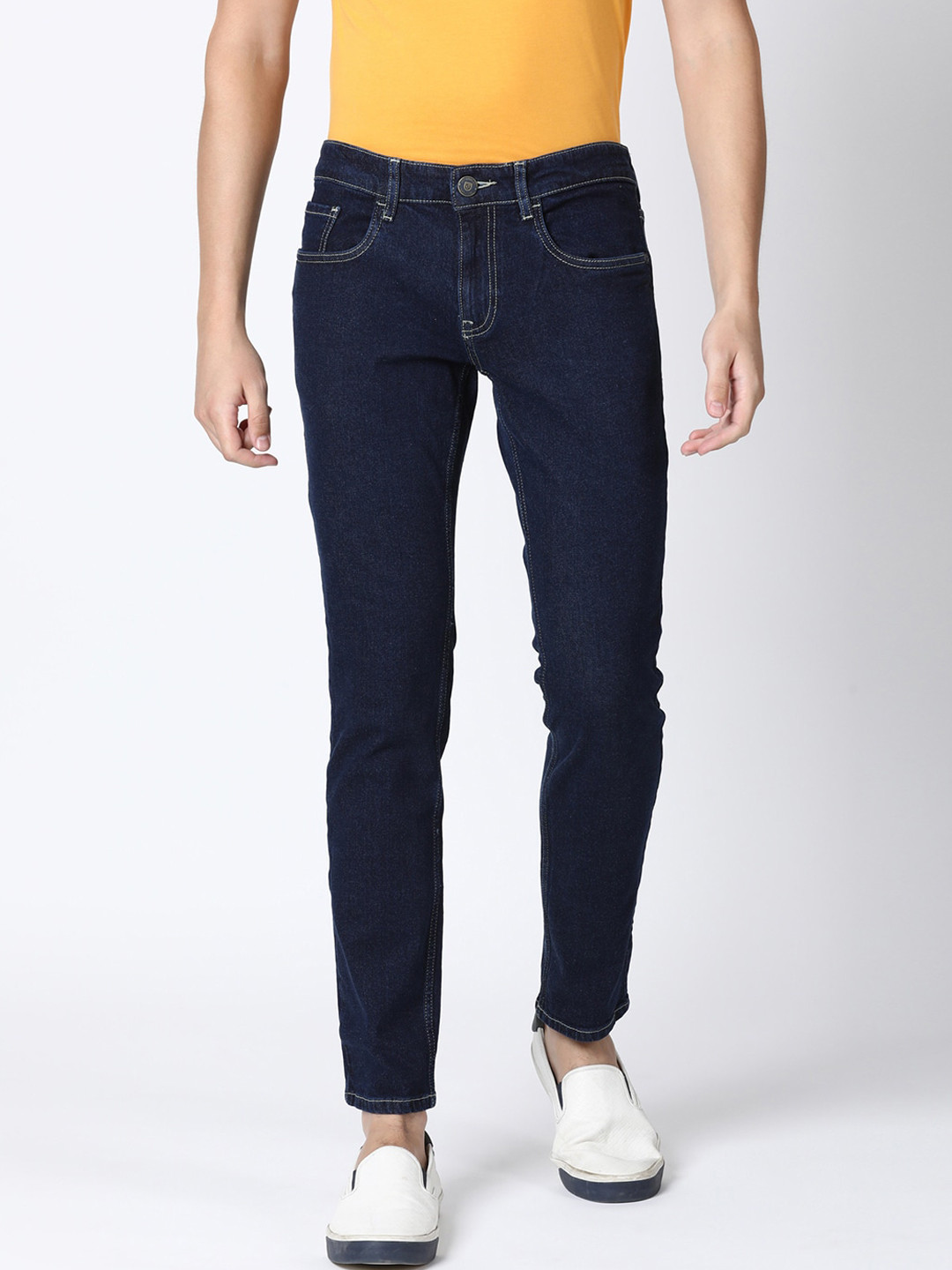 

Llak Jeans Men Blue Skinny Fit Stretchable Clean Look Jeans