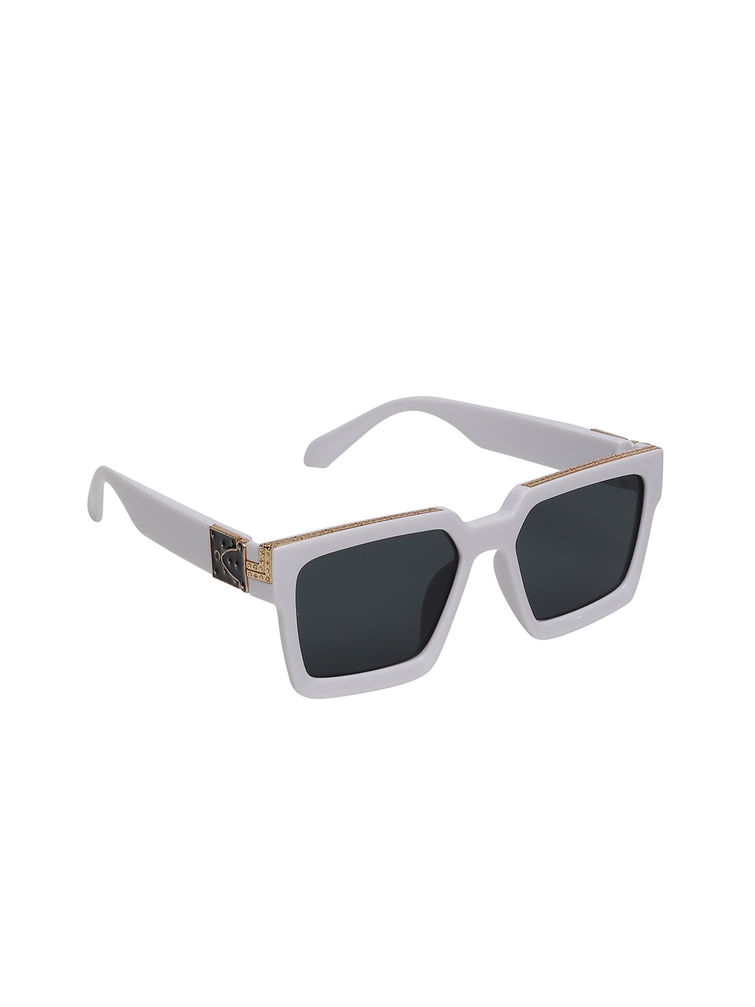 

Swiss Design Black Lens Square Sunglasses with UV Protected Lens SDSG-CLIMB-01