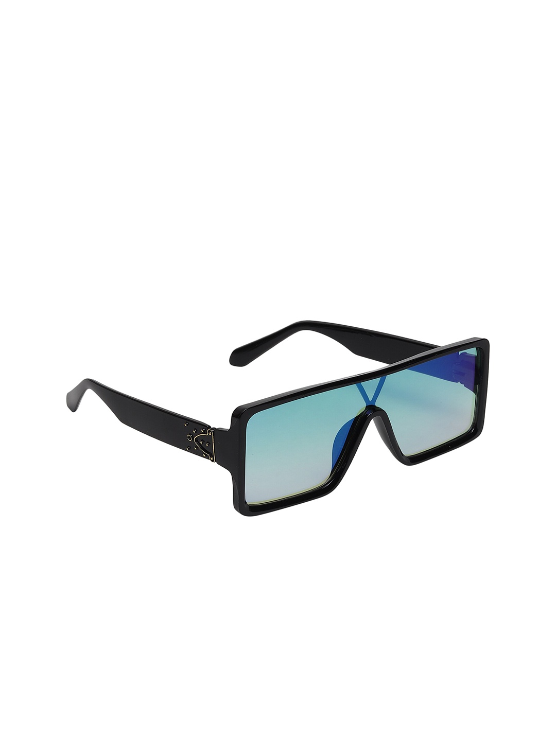 

Swiss Design Green Square Sunglasses with UV Protected Lens SDSG-FAMER-08