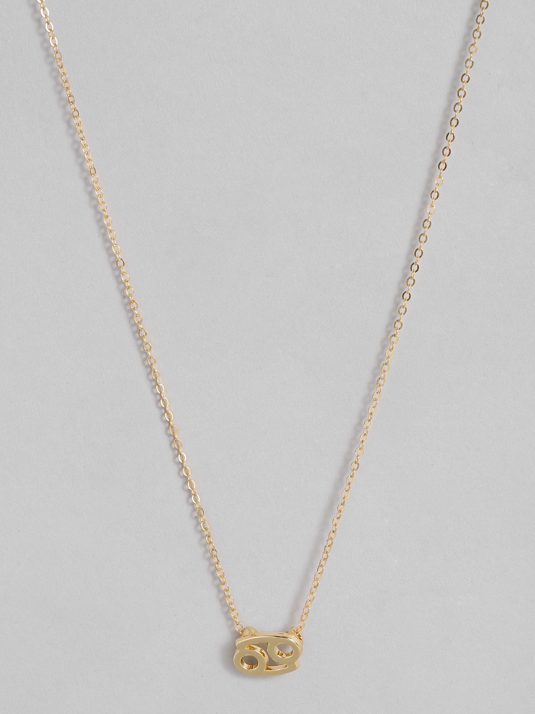 

Peora Gold-Plated Cancer Constellation Zodiac Pendant with Chain