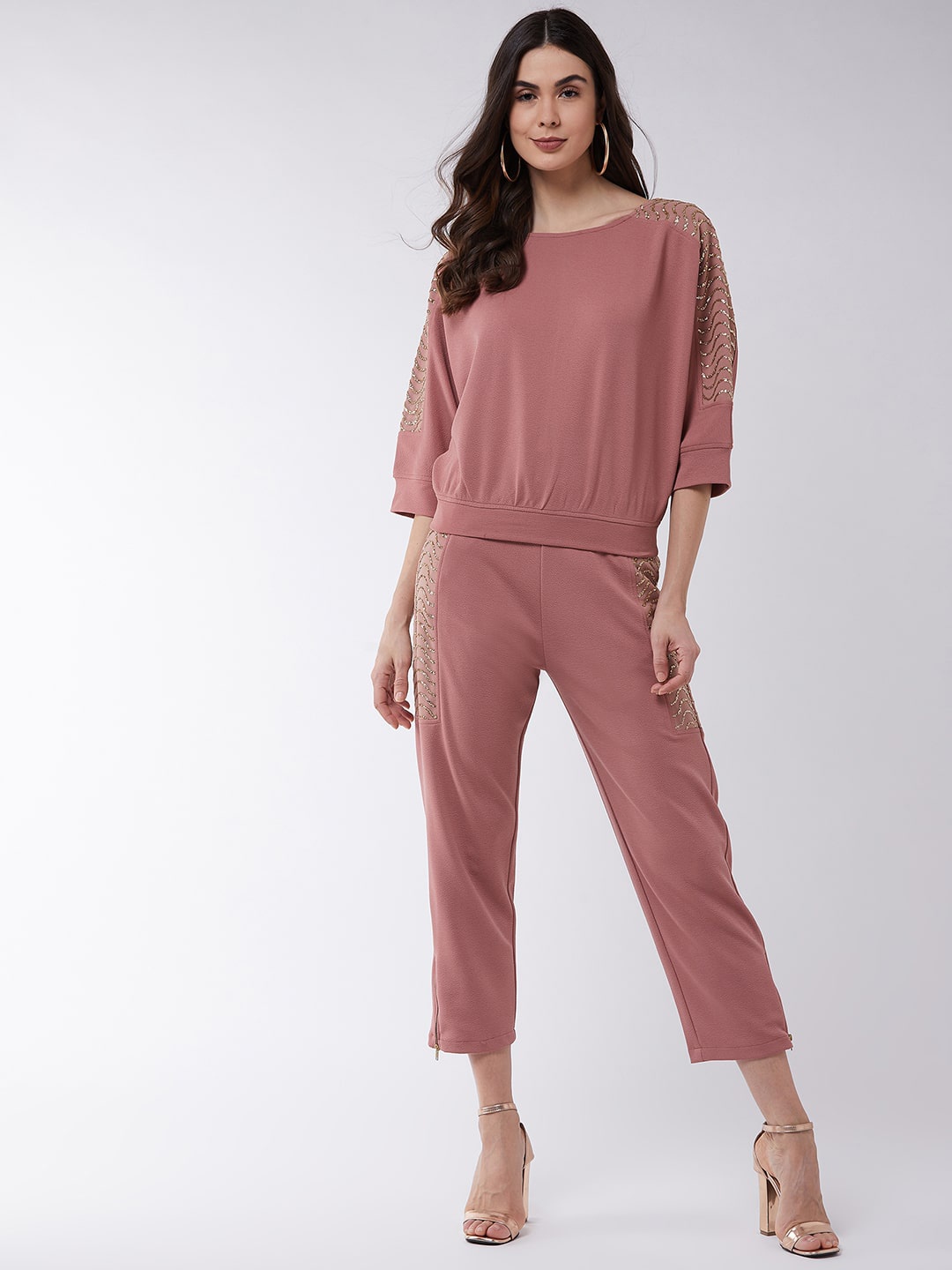 

Zima Leto Women Mauve Top with Pyjamas