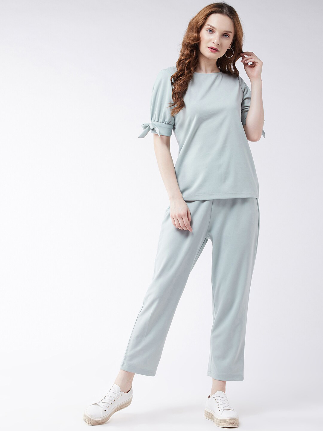 

Zima Leto Women Green Top with Pyjamas
