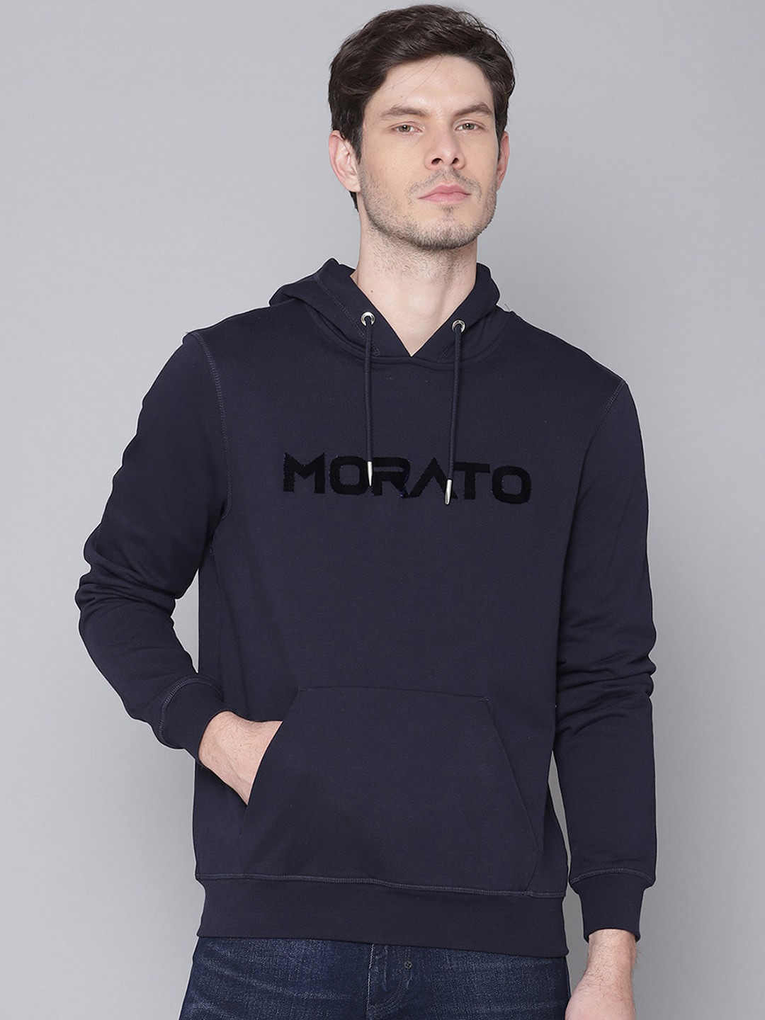 

Antony Morato Men Blue Printed Sweatshirt