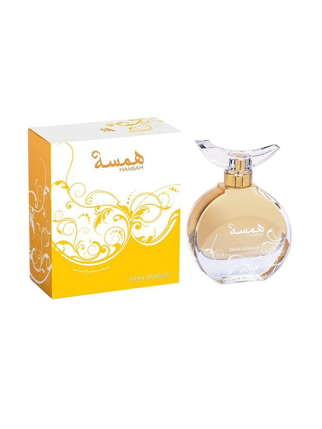 

SWISS ARABIAN Women HAMSAH 992 EDP Perfume-80ML, Yellow