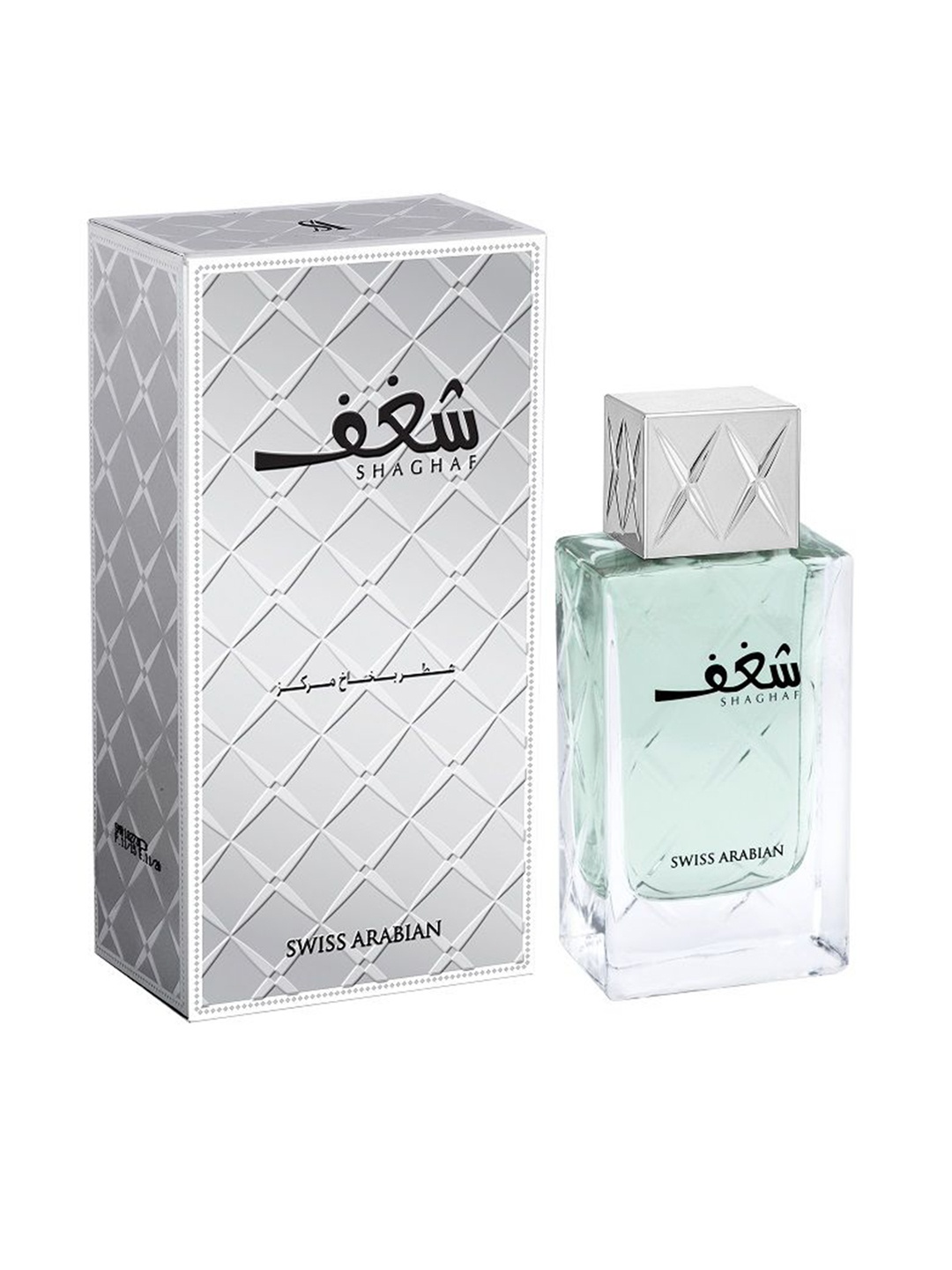 

SWISS ARABIAN Men SHAGHAF 985 Eau De Parfum 75ML, Silver