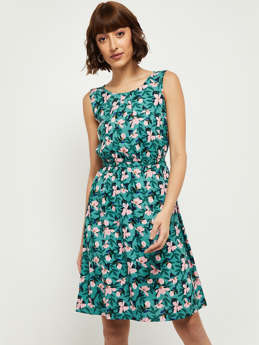

max Multicoloured Floral Dress, Multi
