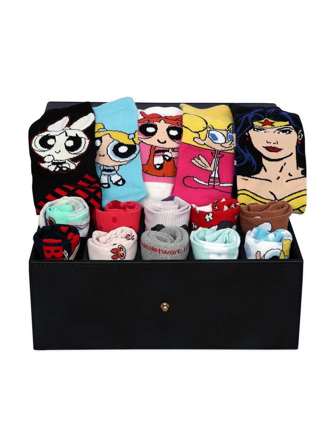 

Balenzia Women Black Solid Women Socks Drawer