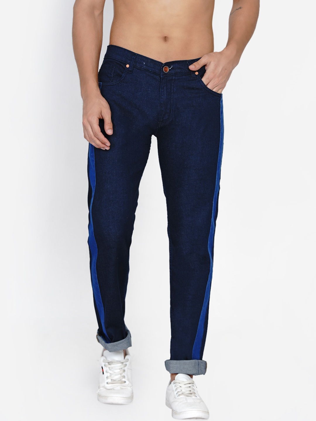 

Dais Men Navy Blue Slim Fit Stretchable Jeans