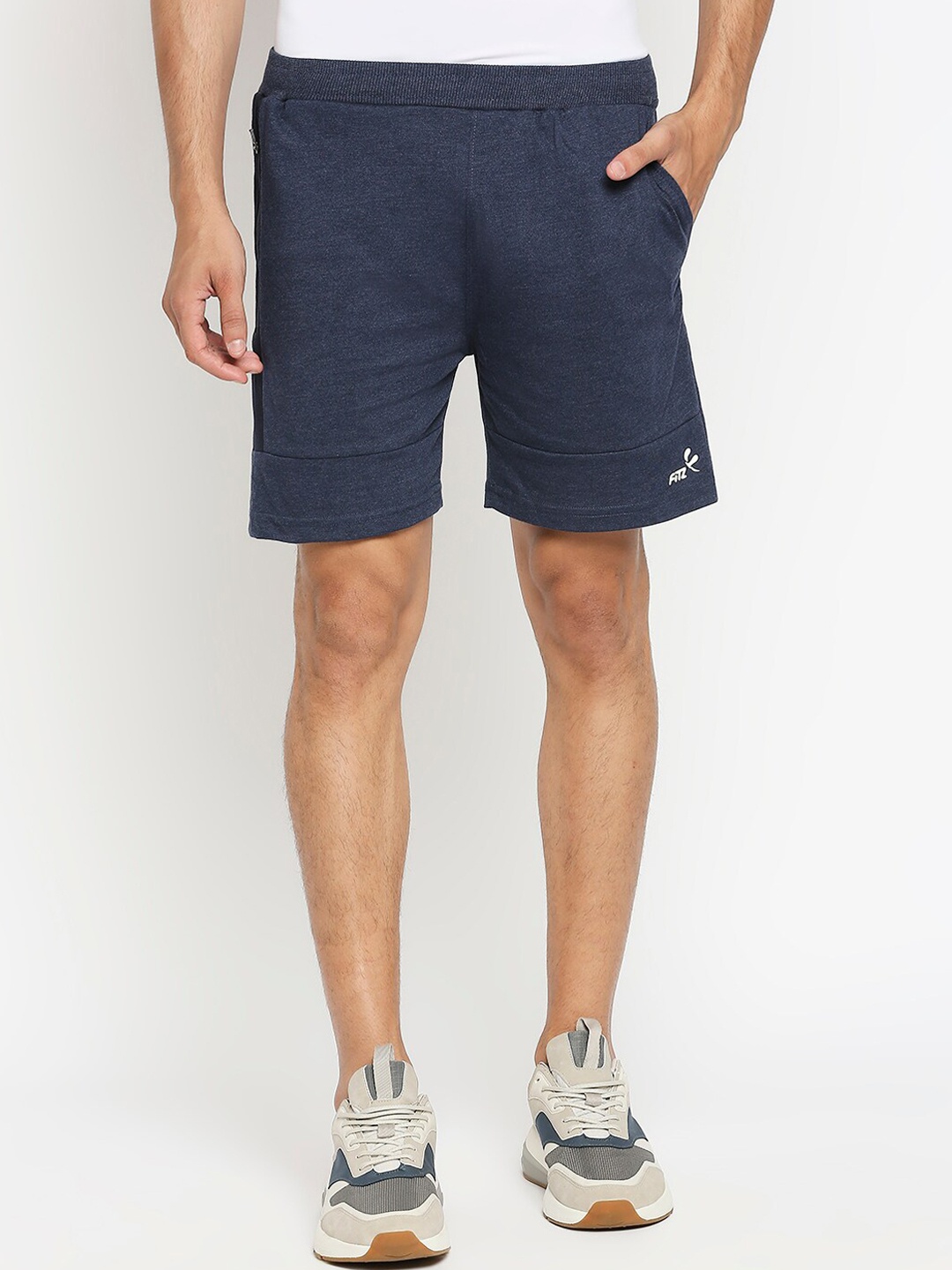

FiTZ Men Blue Sports Shorts