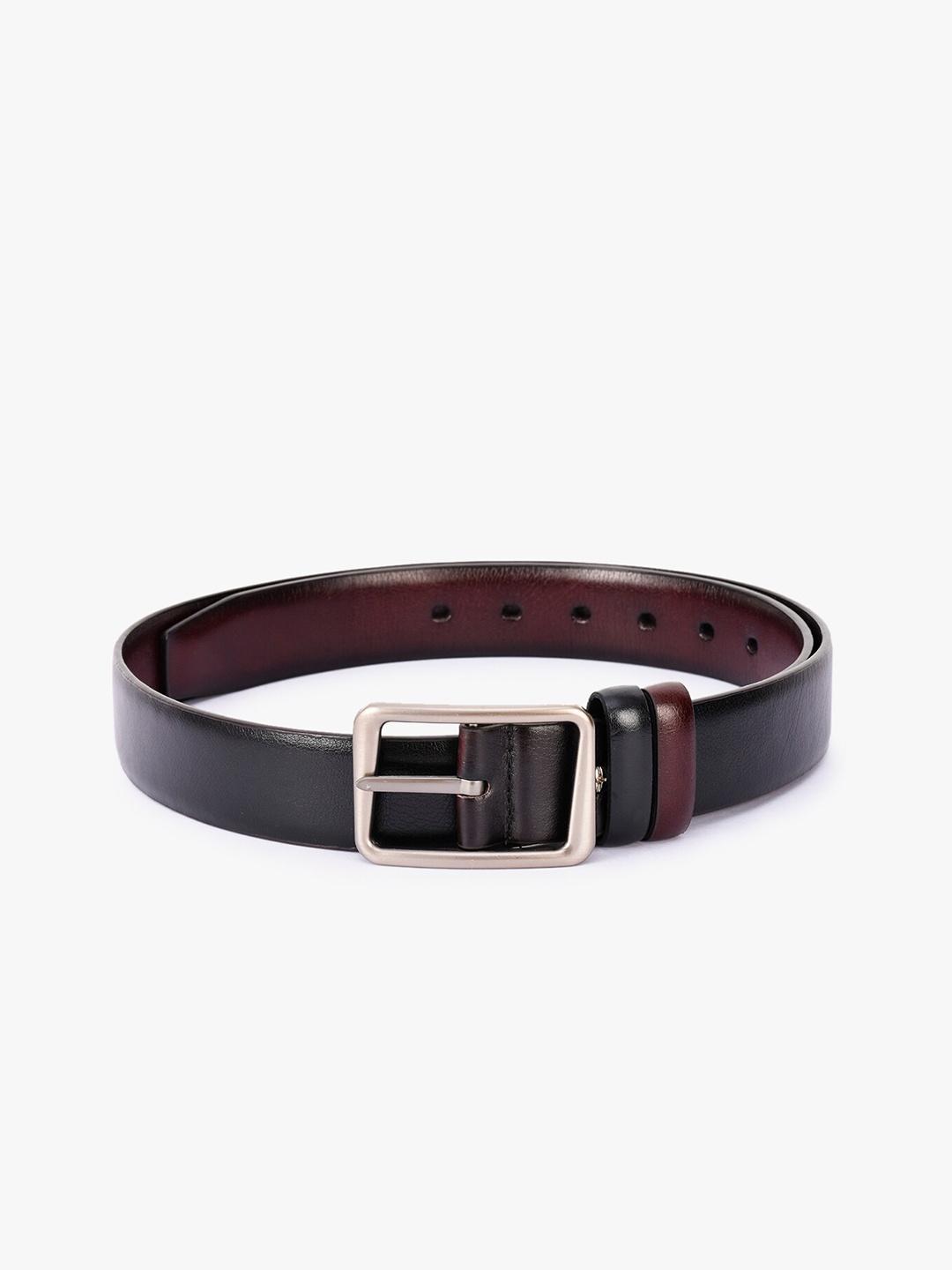 

BuckleUp Men Coffee Brown Leather Formal Belt