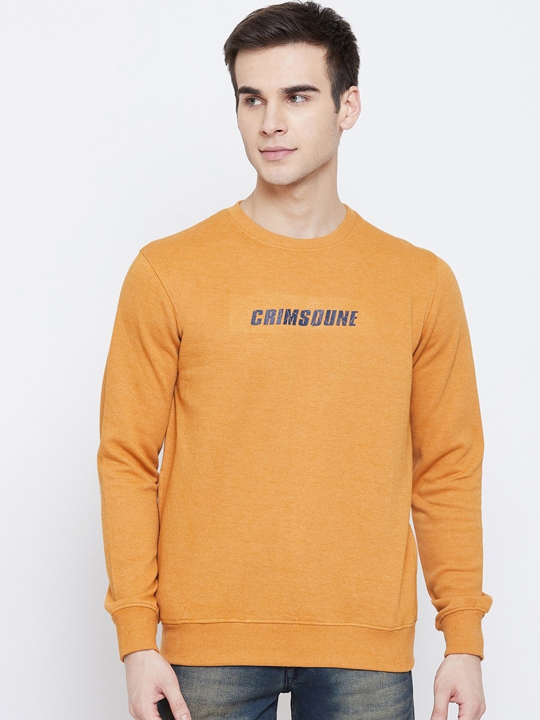 

Crimsoune Club Men Mustard Sweatshirt