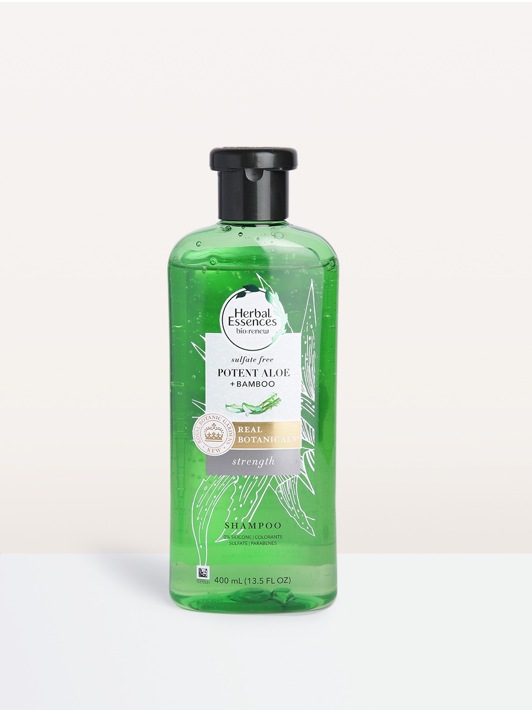 

Herbal Essences Bio-Renew Potent Aloe & Bamboo Strength Shampoo 400 ml, Transparent