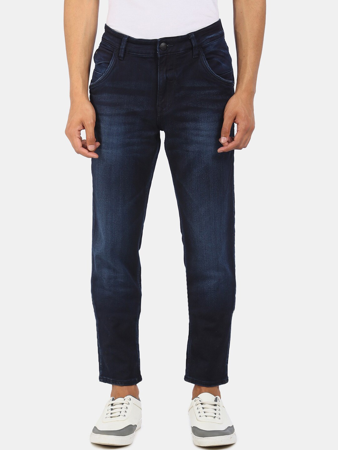 

U.S. Polo Assn. Denim Co. Men Blue Tapered Fit Light Fade Jeans