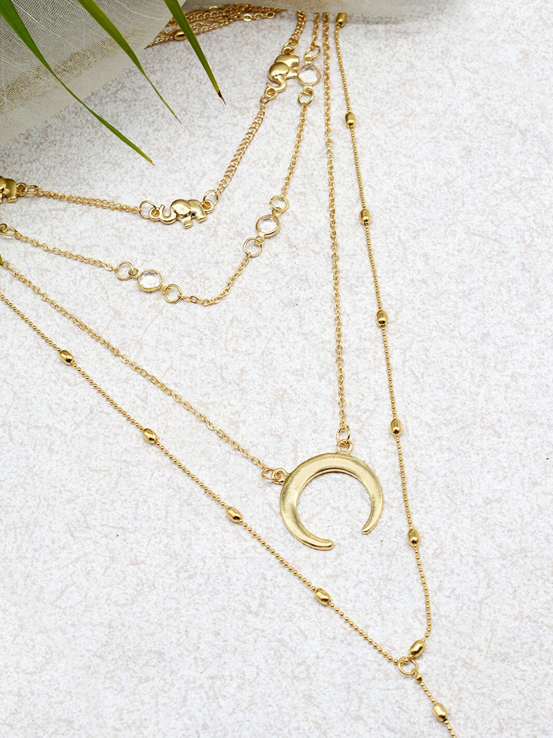 

JOKER & WITCH Women Gold-Plated Layered Necklace