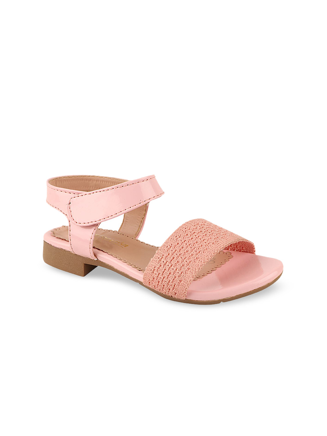 

Shoetopia Girls Pink Open Toe Flats