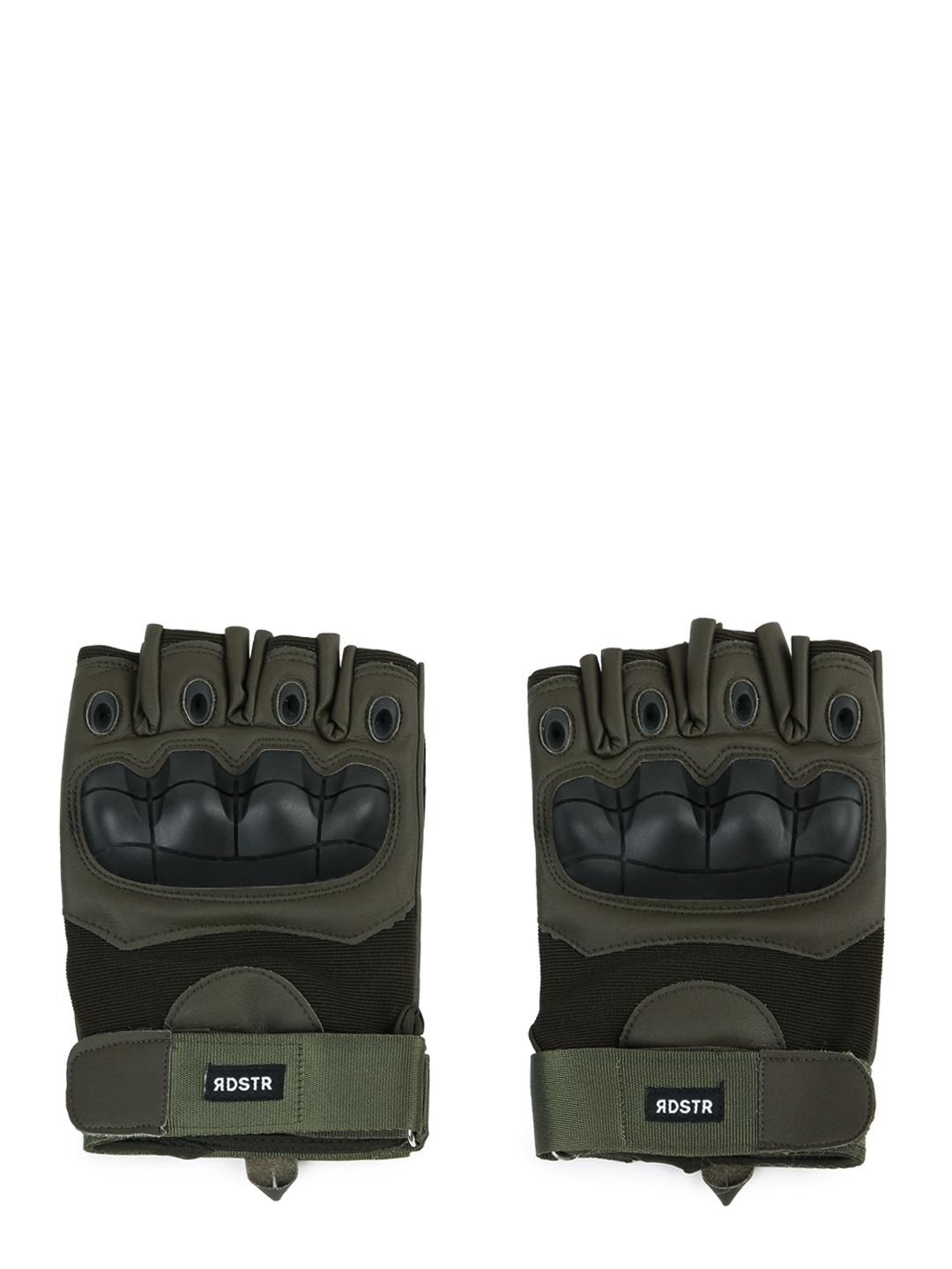 

Roadster Men Olive Green Motor Bike Hand Gloves