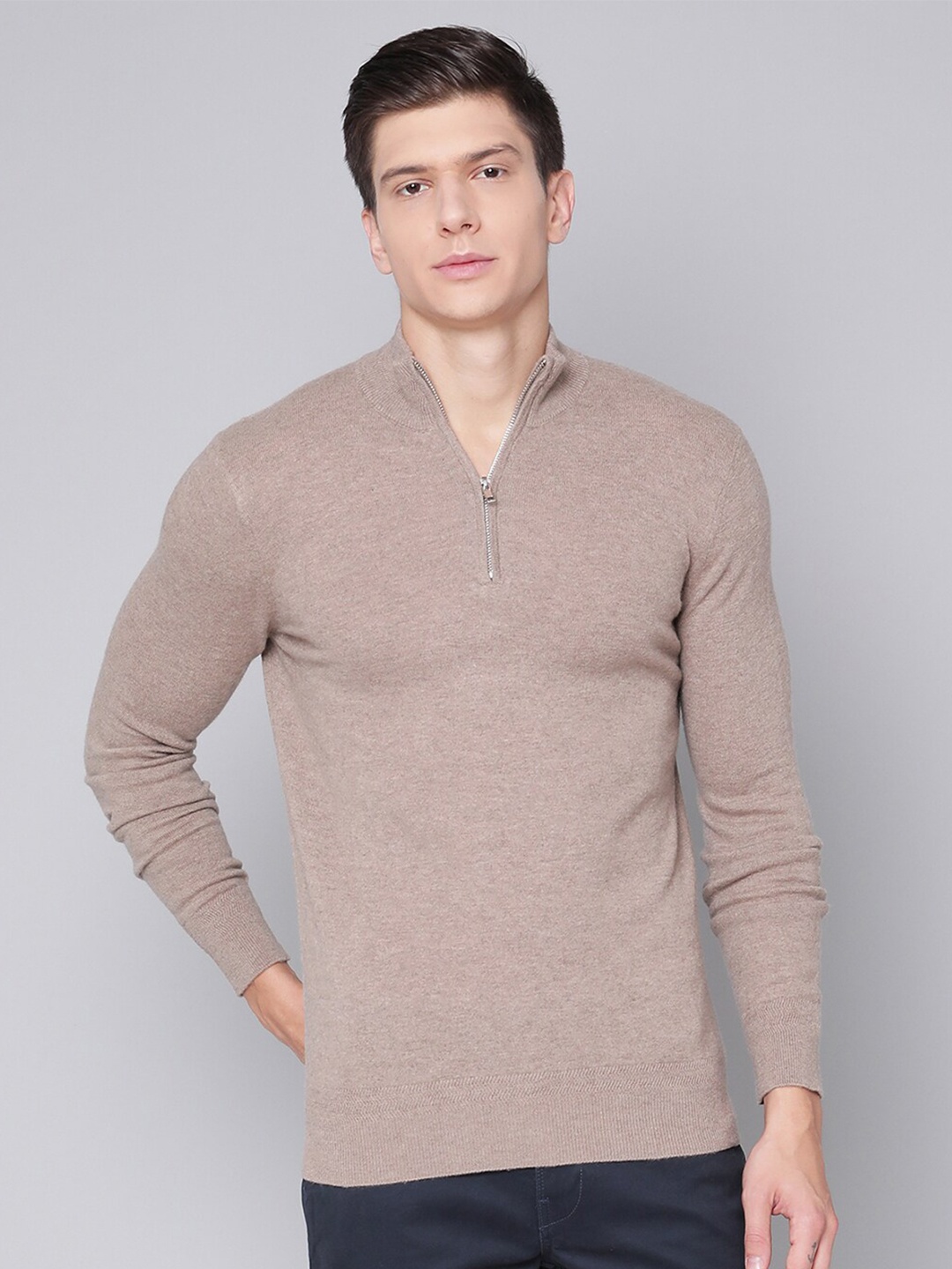 

Bruun & Stengade Men Brown Pullover