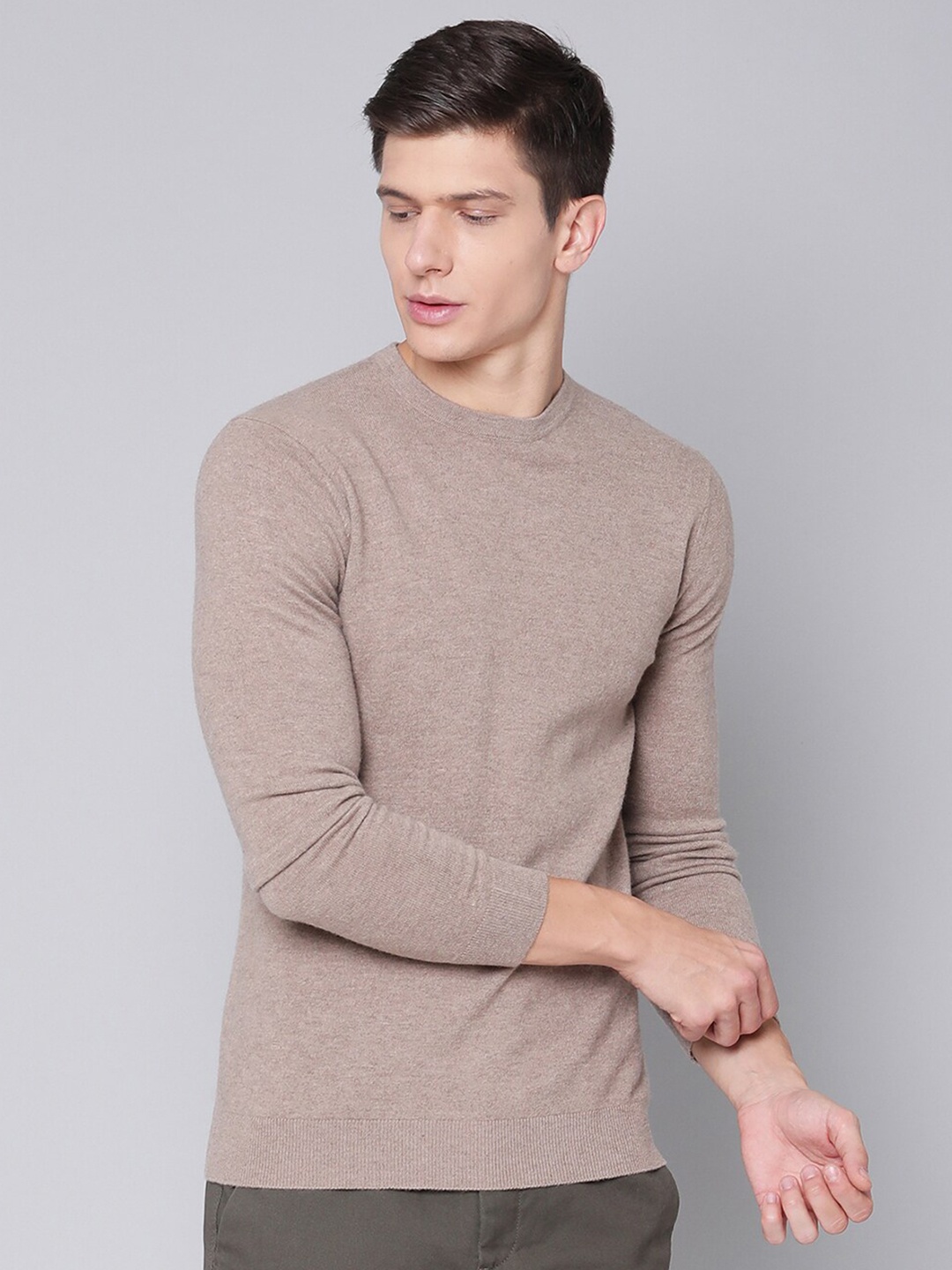 

Bruun & Stengade Men Brown Pullover
