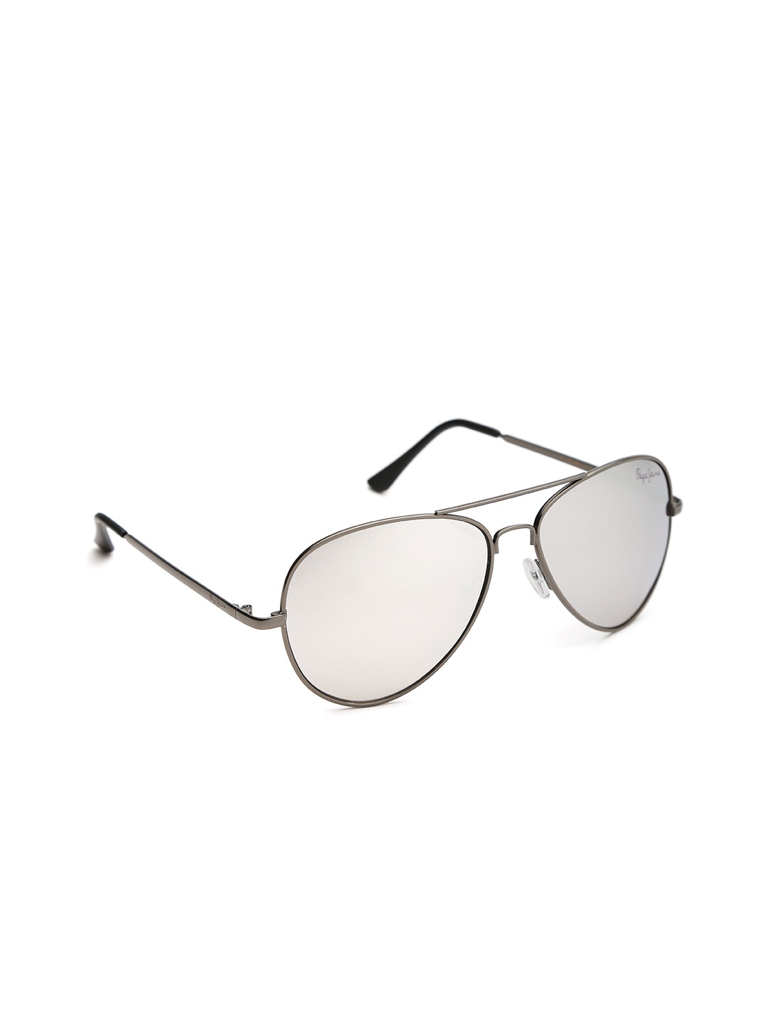 

Pepe Jeans Unisex Aviator Sunglasses PJ5111C361, Silver